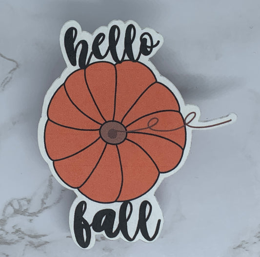 Hello Fall sticker