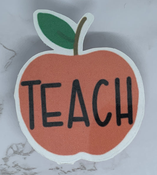 Teach sticker