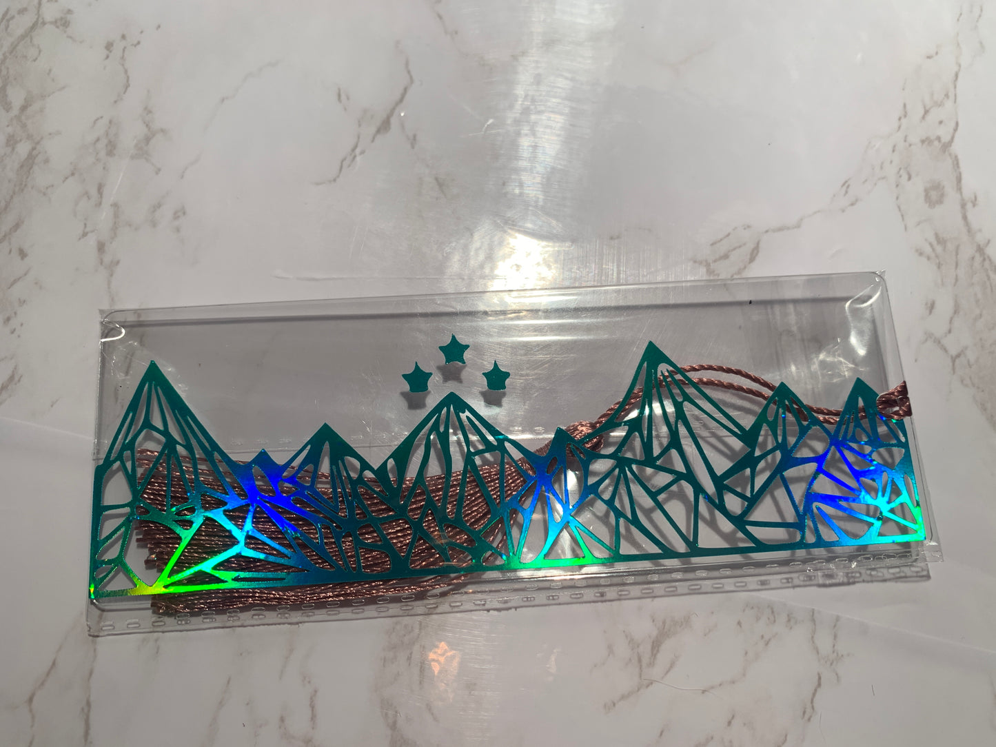 Acotar Holographic Bookmark - Emerald Green
